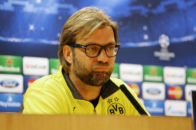 Fussball, Champions League, Pressekonferenz von Borussia Dortmund