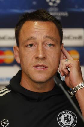 Fussball, Champions League, Pressekonferenz von Chelsea FC