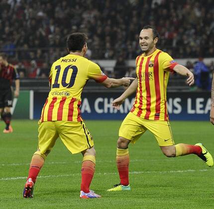 Fussball, Champions League, AC Mailand - FC Barcelona