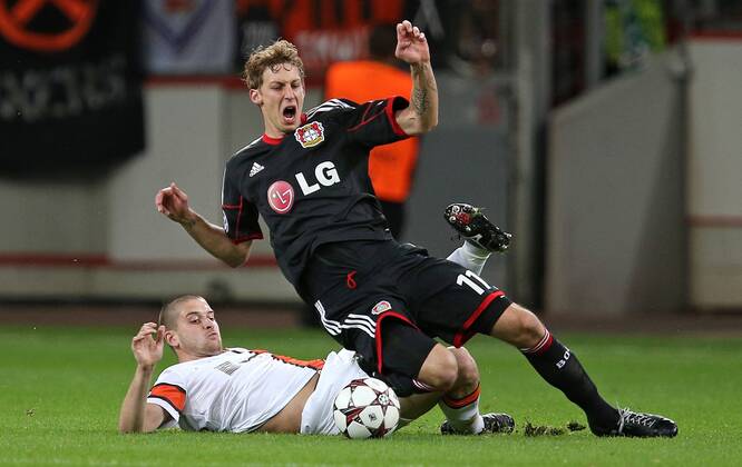 Fussball, Champions League, Bayer Leverkusen - Schachtar Donezk