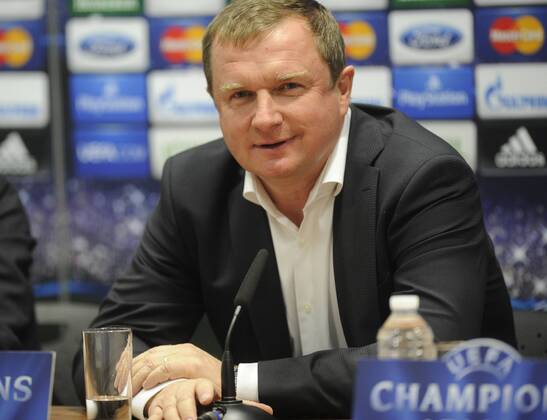 Fussball, Champions League, Viktoria Pilsen - Pressekonferenz und Training