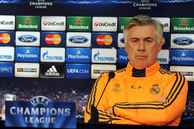 Fussball, Champions League, Real Madrid - Pressekonferenz und Training