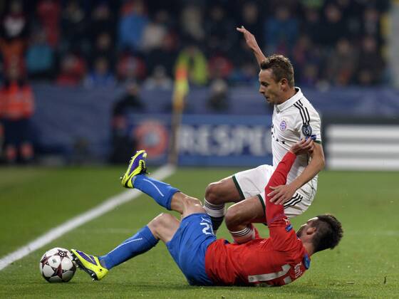 Fussball, Champions League, Viktoria Pilsen - FC Bayern Muenchen