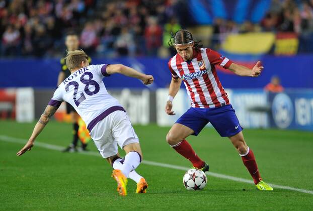 Fussball, Champions League, Atletico Madrid - Austria Wien