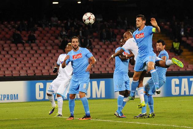 Fussball, Champions League, SSC Neapel - Olympique Marseille