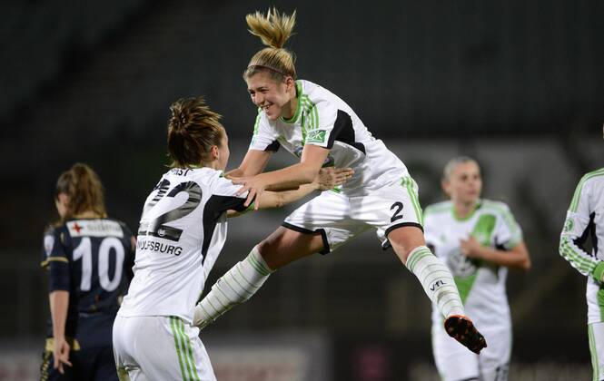 Frauenfussball, Champions League, VfL Wolfsburg - LDB FC Malmoe