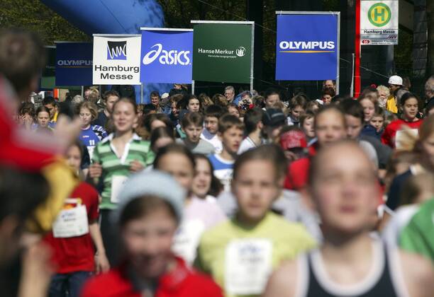 Athletics, Olympus Marathon in Hamburg