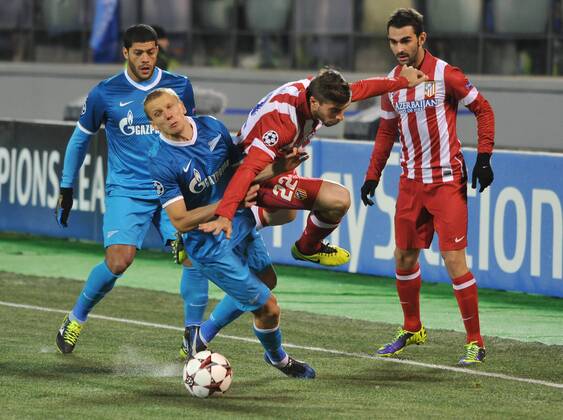 Fussball, Champions League, FC Zenit St. Petersburg - Atletico Madrid
