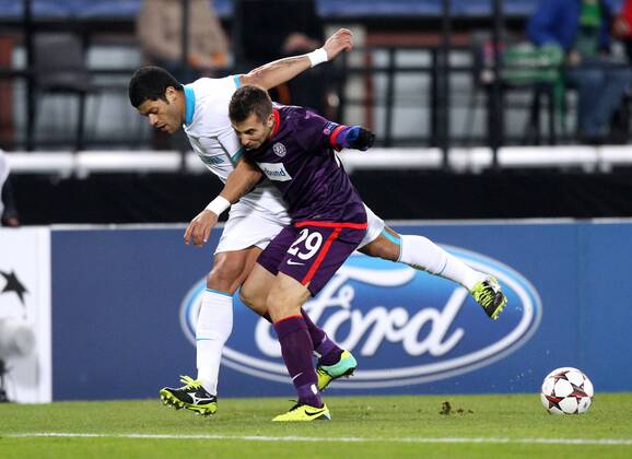 Fussball, Champions League, Austria Wien - Zenit St. Petersburg