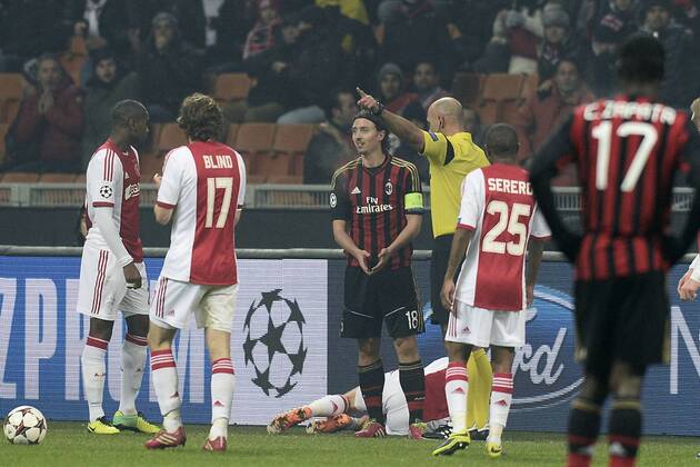 Fussball, Champions League, AC Mailand - Ajax Amsterdam