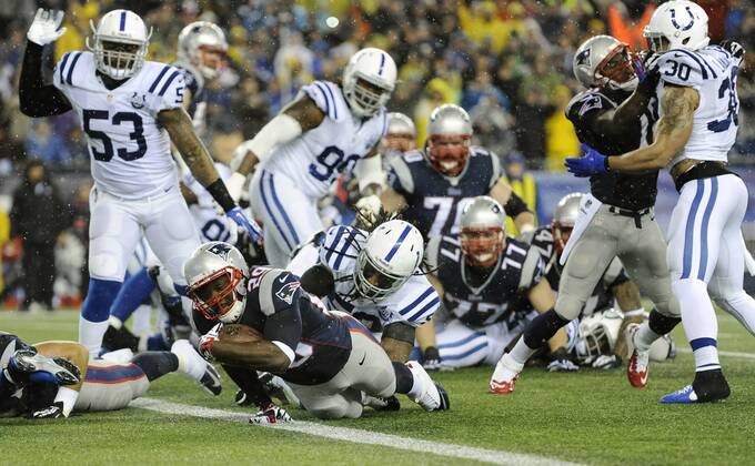 American Football, NFL, New England Patriots - Indianapolis Colts
