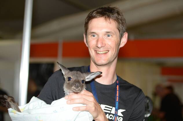 Cycling, Tour Down Under, Press Event with Kaengurus and Snakes