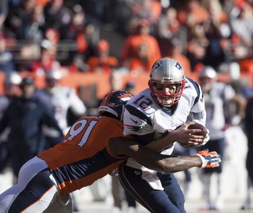 American Football, NFL, Denver Broncos - New England Patriots