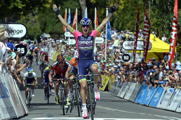 Cycling, Tour Down Under, Diego Ulissi wins stage 2