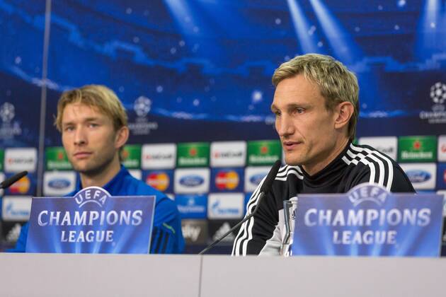 Fussball, Champions League, PK Bayer 04 Leverkusen