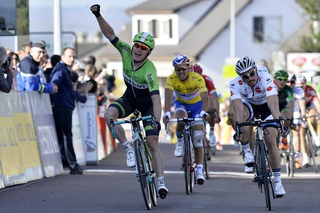 Cycling, Paris-Nice, Moreno Hofland wins 2nd stage