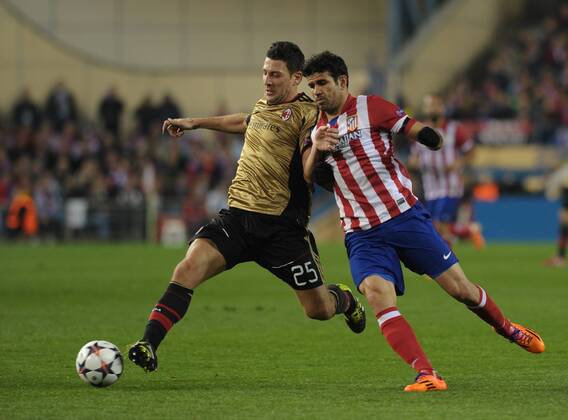 Fussball, Champions League, Atletico Madrid - AC Mailand