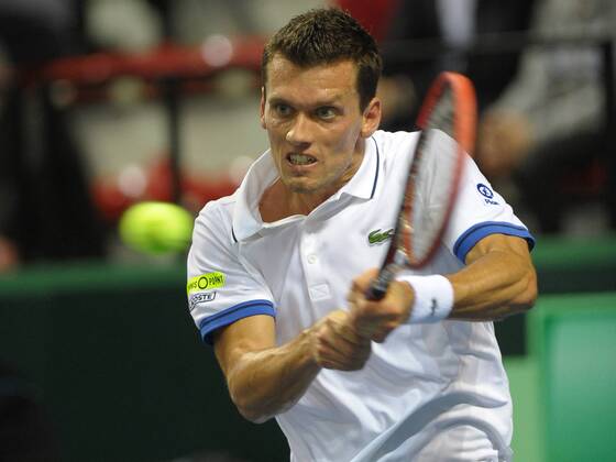 Tennis, Davis Cup, Frankreich - Deutschland