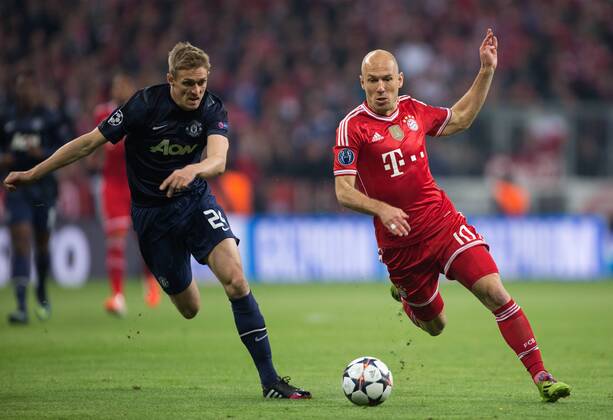 Fussball, Champions League, FC Bayern Muenchen - Manchester United