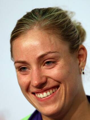 Tennis, WTA Tennis Grand Prix in Stuttgart, Angelique Kerber - PK nach Niederlage