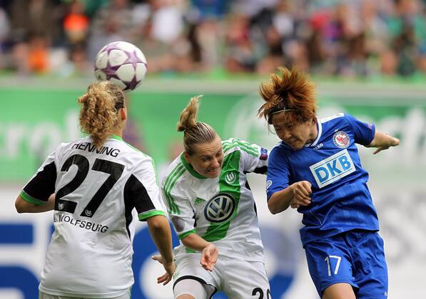 Frauenfussball, Champions League, VfL Wolfsburg - Turbine Potsdam