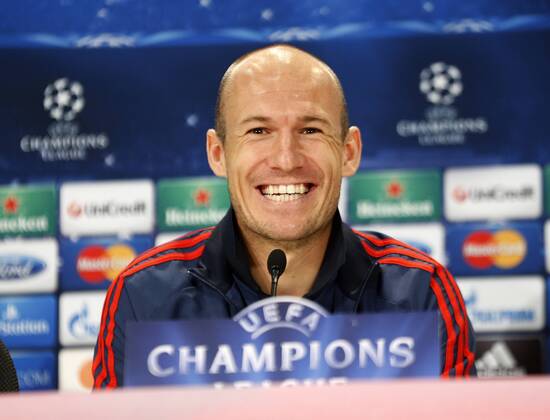 Fussball, Champions League, PK des FC Bayern Muenchen