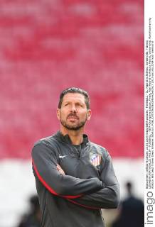 Fussball, Champions League Finale, Training Atletico Madrid
