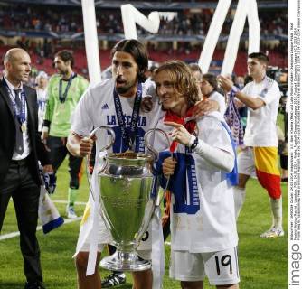 Fussball Champions League Finale, Europacupsieger Real Madrid