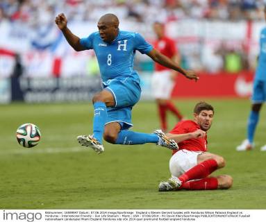 Fussball, Freundschaftsspiel, England - Honduras mit gewitterbedingter Spielunterbrechung
