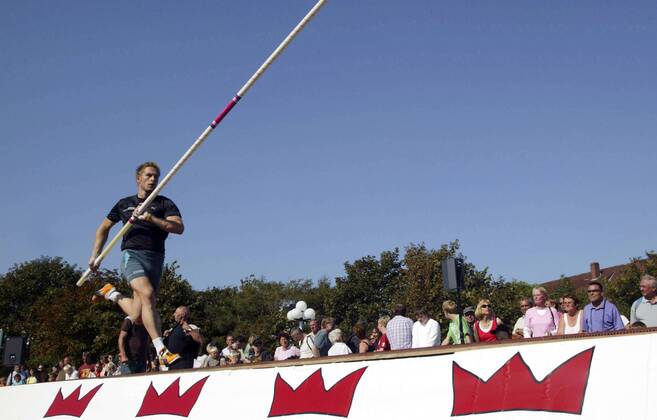 Athletics, Pole Vault, Island Jumping on Norderney