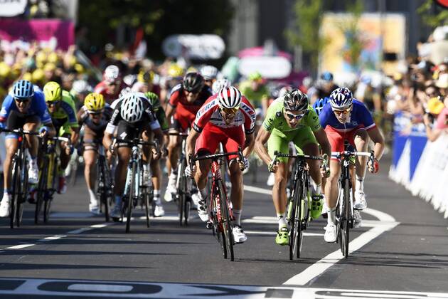 Cycling, Tour de France, Alexander Kristoff wins the 12th stage