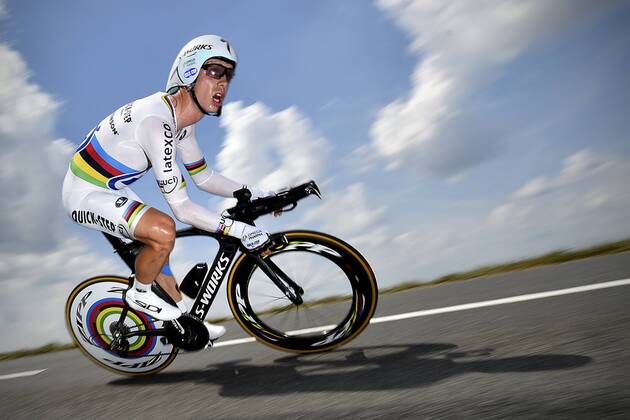 Cycling, Tour de France, 20th stage, Tony Martin wins the time trial