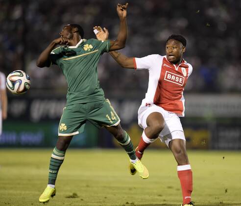 Fussball, Champions League Quali, Panathinaikos Athen - Standard Luettich