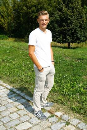 Cycling, photo call with Marcel Kittel in Magdeburg