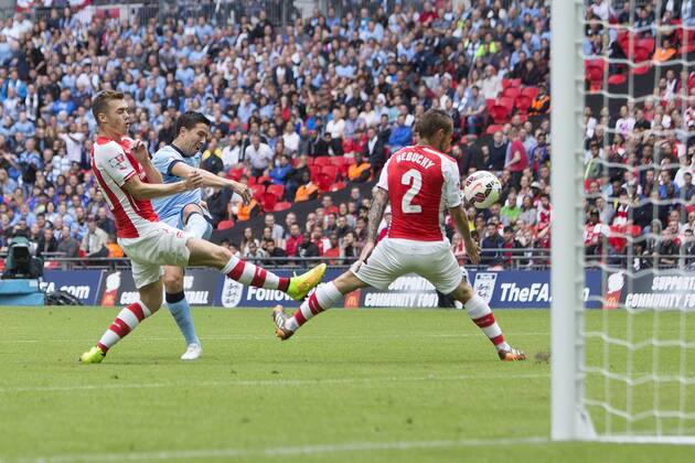 Fussball, England, Community Shield 2014, FC Arsenal - Manchester City