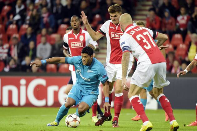 Fussball, Champions League Playoffs, Standard Luettich - Zenit St. Petersburg