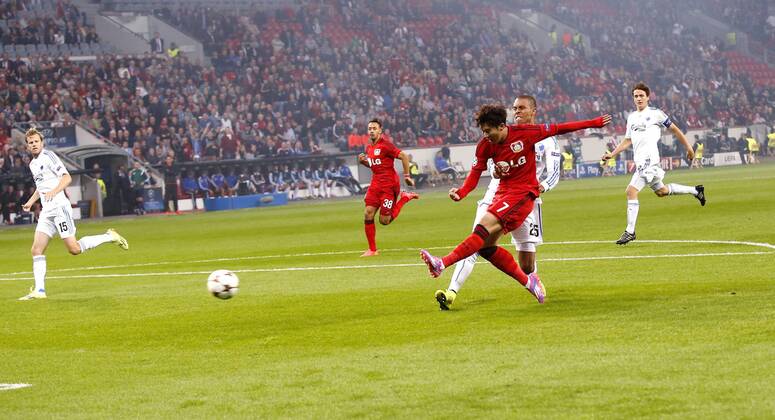 Fussball, Champions League Quali, Bayer 04 Leverkusen - FC Kopenhagen