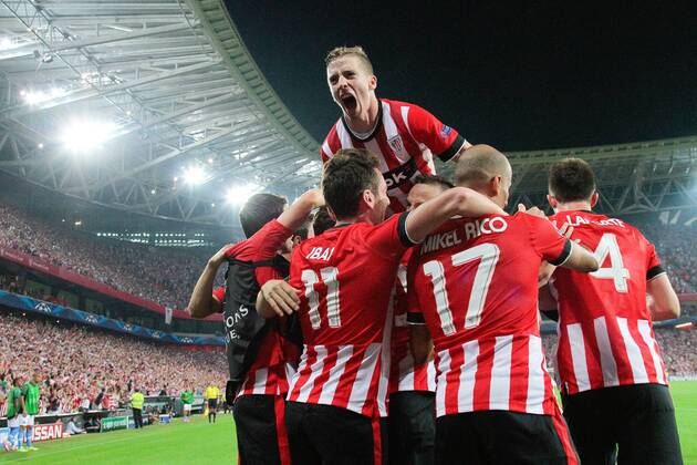 Fussball, Champions League Quali, Athletic Bilbao - SSC Neapel