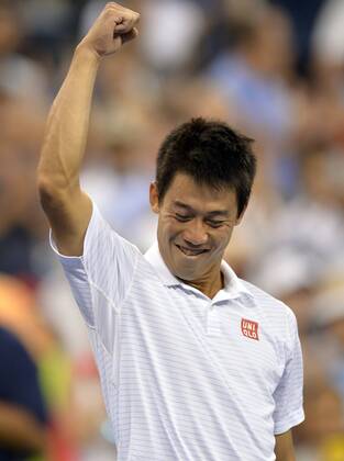 Tennis, US Open, Nishikori erreicht erstmals als japanischer Tennisspieler das Halbfinale