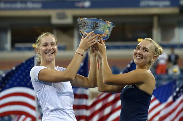 Tennis, US Open, Vesnina und Makarova gewinnen das Damen Doppel