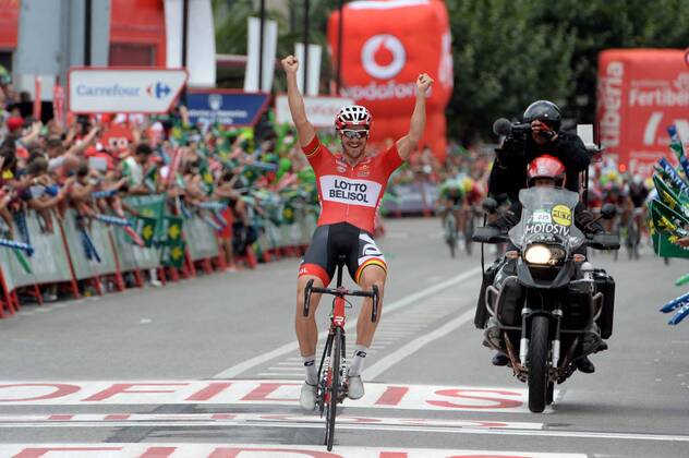Cycling, Vuelta, Adam Hansen wins 19th stage
