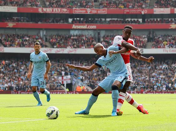 Fussball, England, FC Arsenal - Manchester City