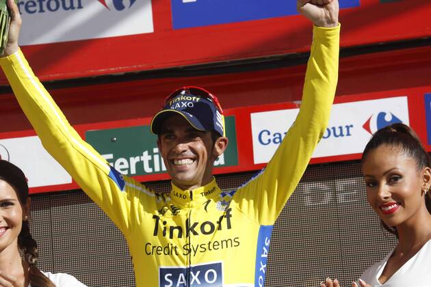 Cycling, Vuelta, Alberto Contador wins 20th stage