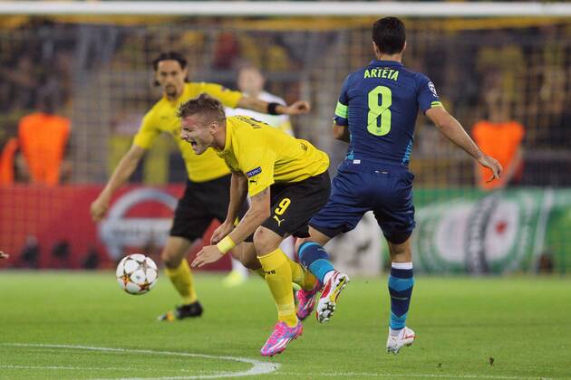 Fussball, Champions League, Borussia Dortmund - FC Arsenal 2