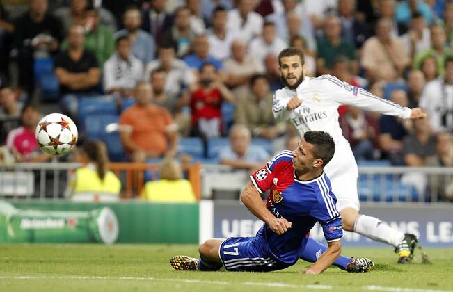 Fussball, Champions League, Real Madrid - FC Basel 2