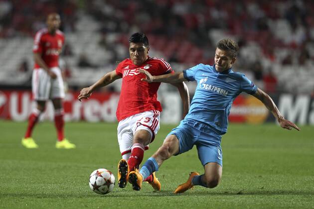 Fussball, Champions League, Benfica Lissabon - Zenit St. Petersburg 2