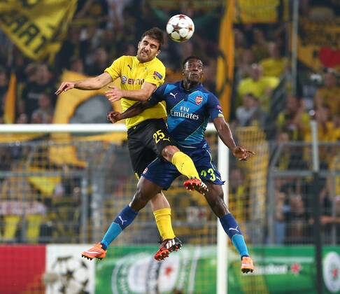 Fussball, Champions League, Borussia Dortmund - FC Arsenal 4