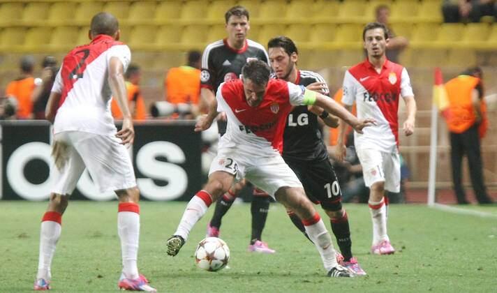 Fussball, Champions League, AS Monaco - Bayer 04 Leverkusen