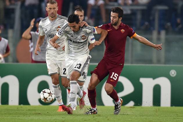 Fussball, Champions League, AS Rom - ZSKA Moskau