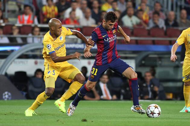Fussball, Champions League, FC Barcelona - APOEL Nikosia 2